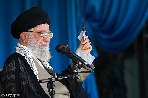 伊朗最高领袖：美国为挑起伊朗内乱，不择手段