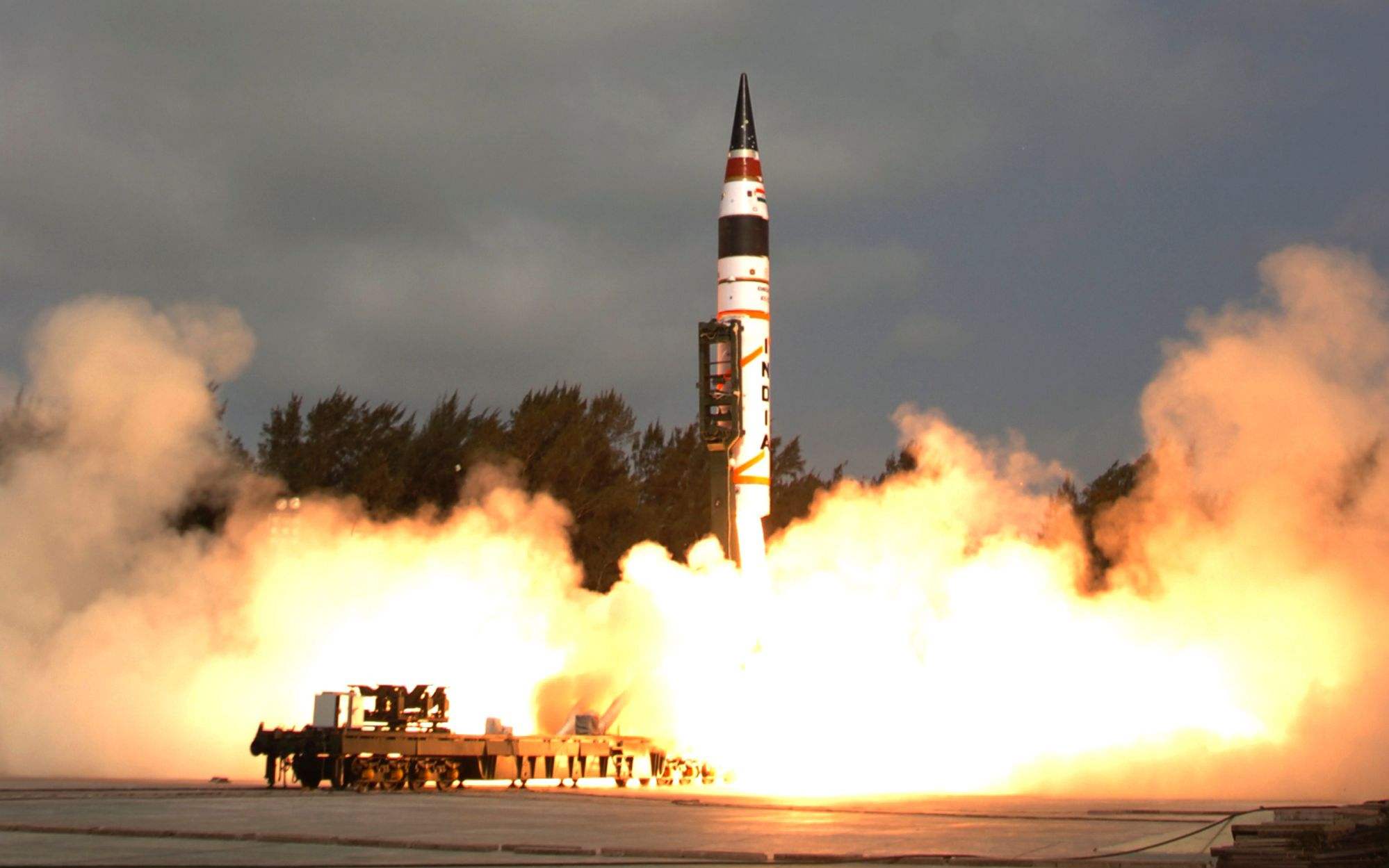 印度成功试射洲际导弹 疑似装备前最后一次试射