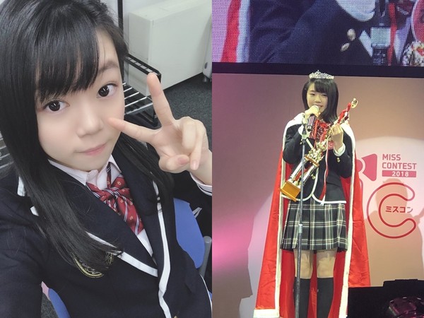 2018日本最可爱中学生出炉 13岁女孩夺冠颜值获赞