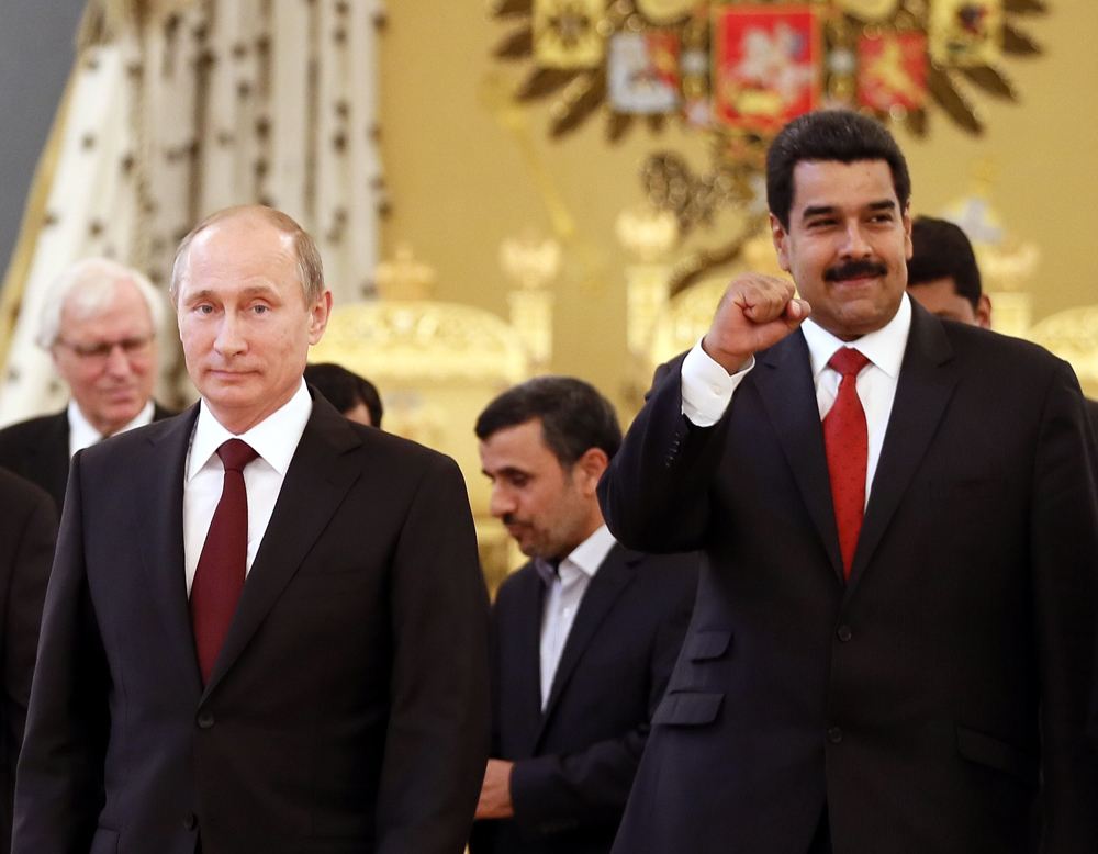 美媒称普京下注委内瑞拉：投资或落空但要建政治前哨