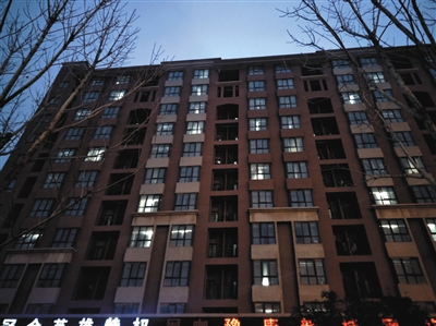 位于郑州豫康新城南区的富士康员工宿舍楼。