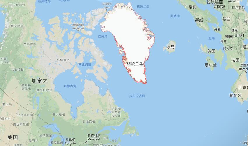 世界最大岛屿出现异常高温（格陵兰岛）