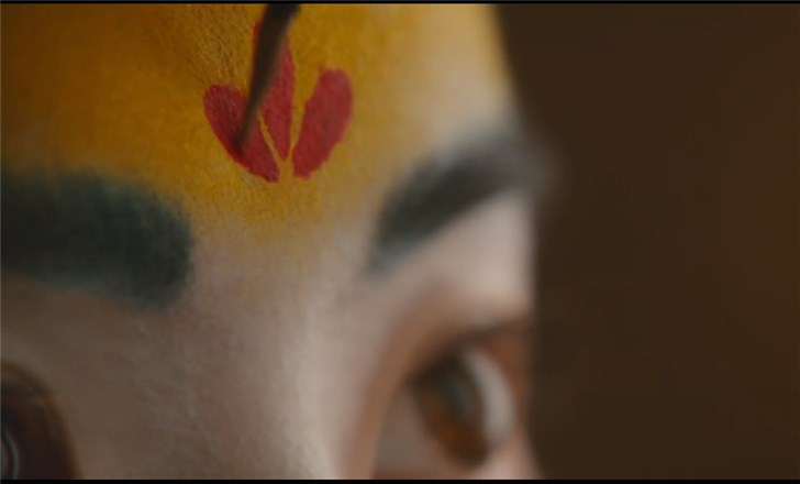 花木兰，你怎么顶着华为的logo？