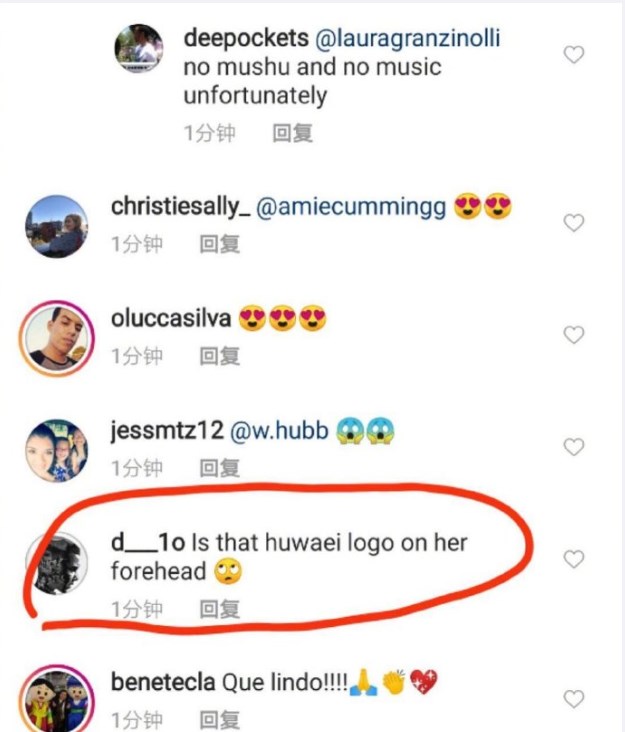 花木兰，你怎么顶着华为的logo？