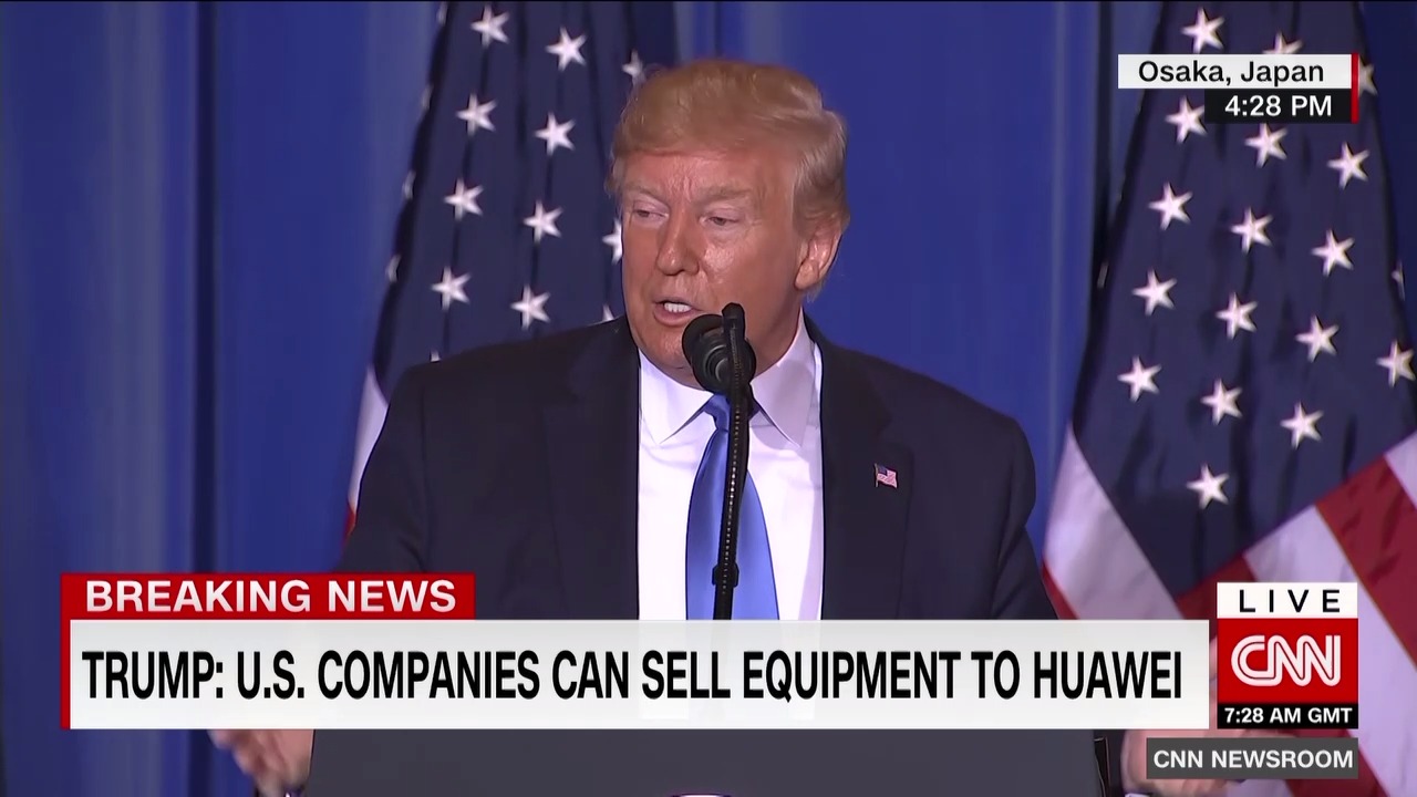 美媒：美财长敦促美国公司申请向华为供货的豁免