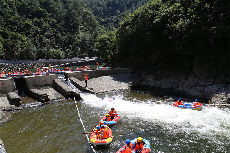 仙居仙人谷漂流