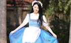 40岁李湘穿女仆装 任凭老公使唤(图)
