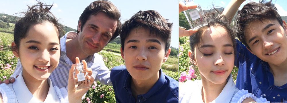 “初恋CP”配一脸…欧阳娜娜与刘昊然自拍卖萌