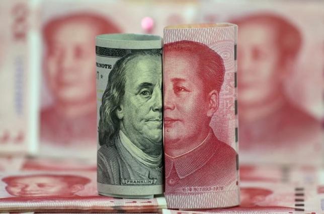 中国央行悄悄备战6月英美大戏人民币兑美元