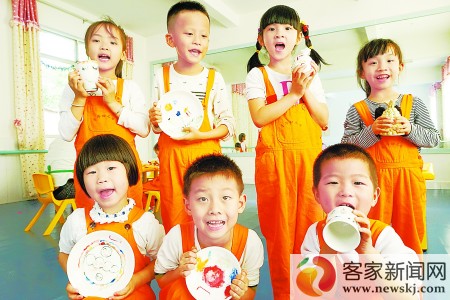赣州市清华幼儿园:感受陶艺魅力 学习传统文化