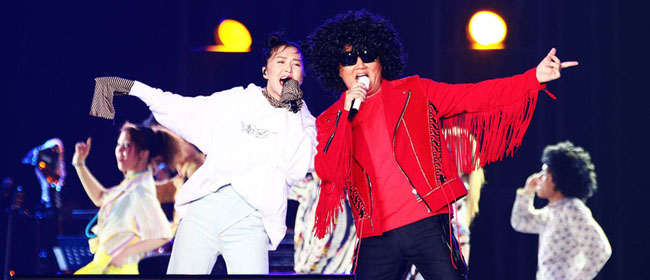 “孙楠鸟巢开唱女儿助阵 与谭维维飙歌头变鸡窝