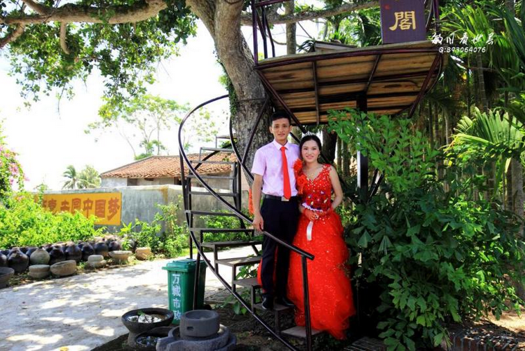 万宁独特的乡村婚礼