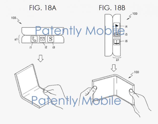 三星专利揭示了可折叠智能手机和平板电脑