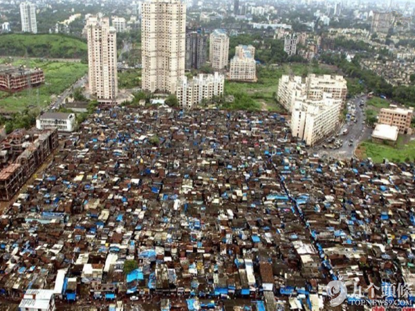 比中国房价更猛 印度孟买房价30年涨了600倍(图)