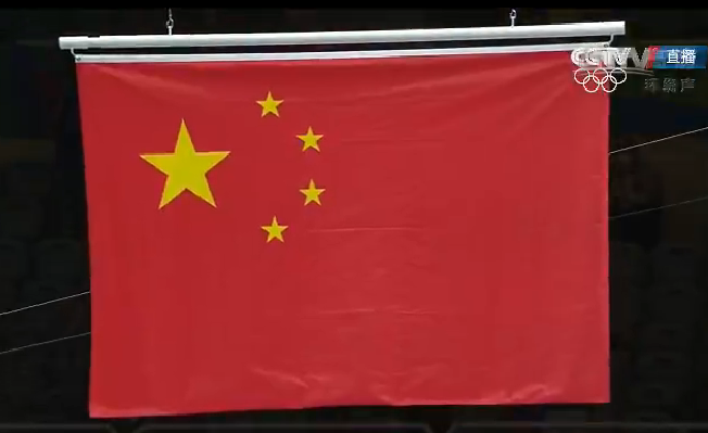 中国女排奥运夺冠 巴西竟再次升错国旗