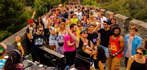 黄崖关长城隆重举行第三届阴阳电子音乐节