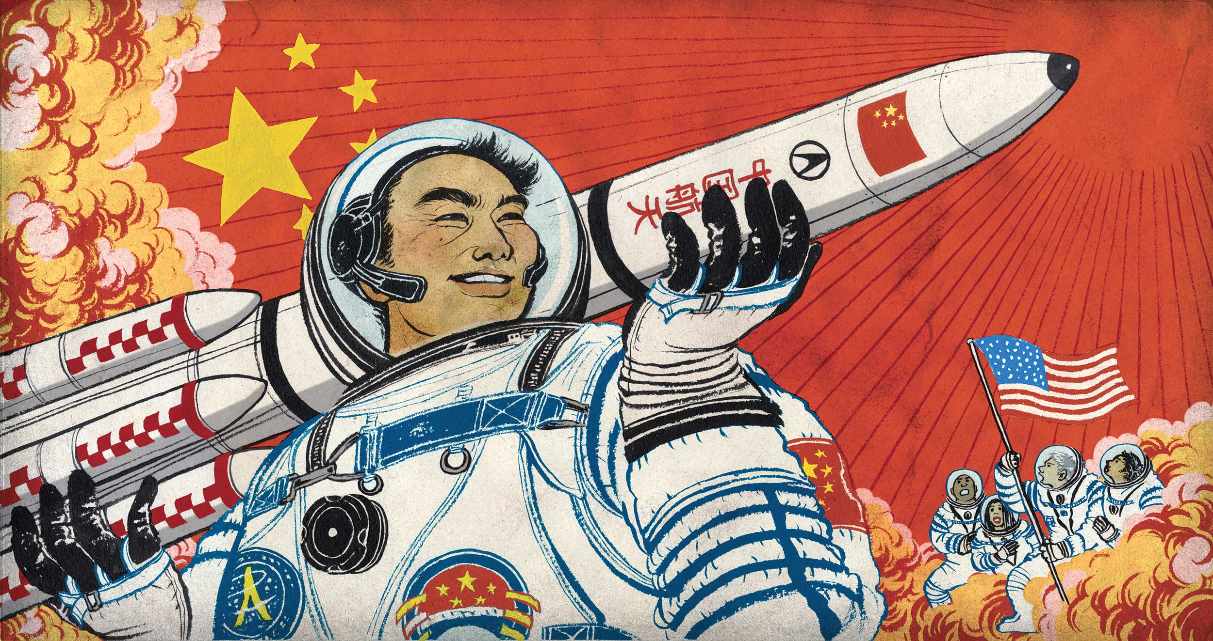 美媒：中国正在赢得宇宙竞赛 将成太空超级大国