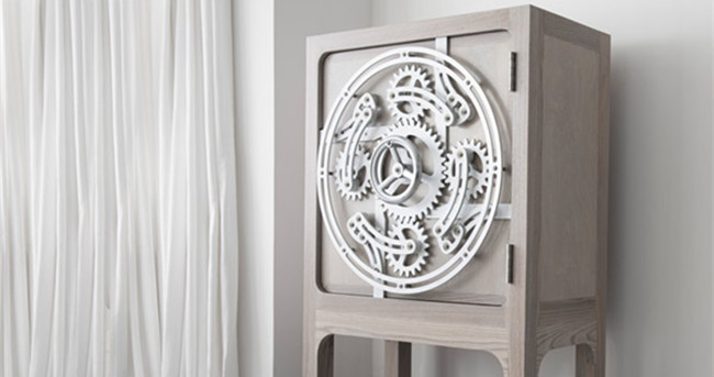 “机械打造的艺术品 小偷看不出他是保险柜

