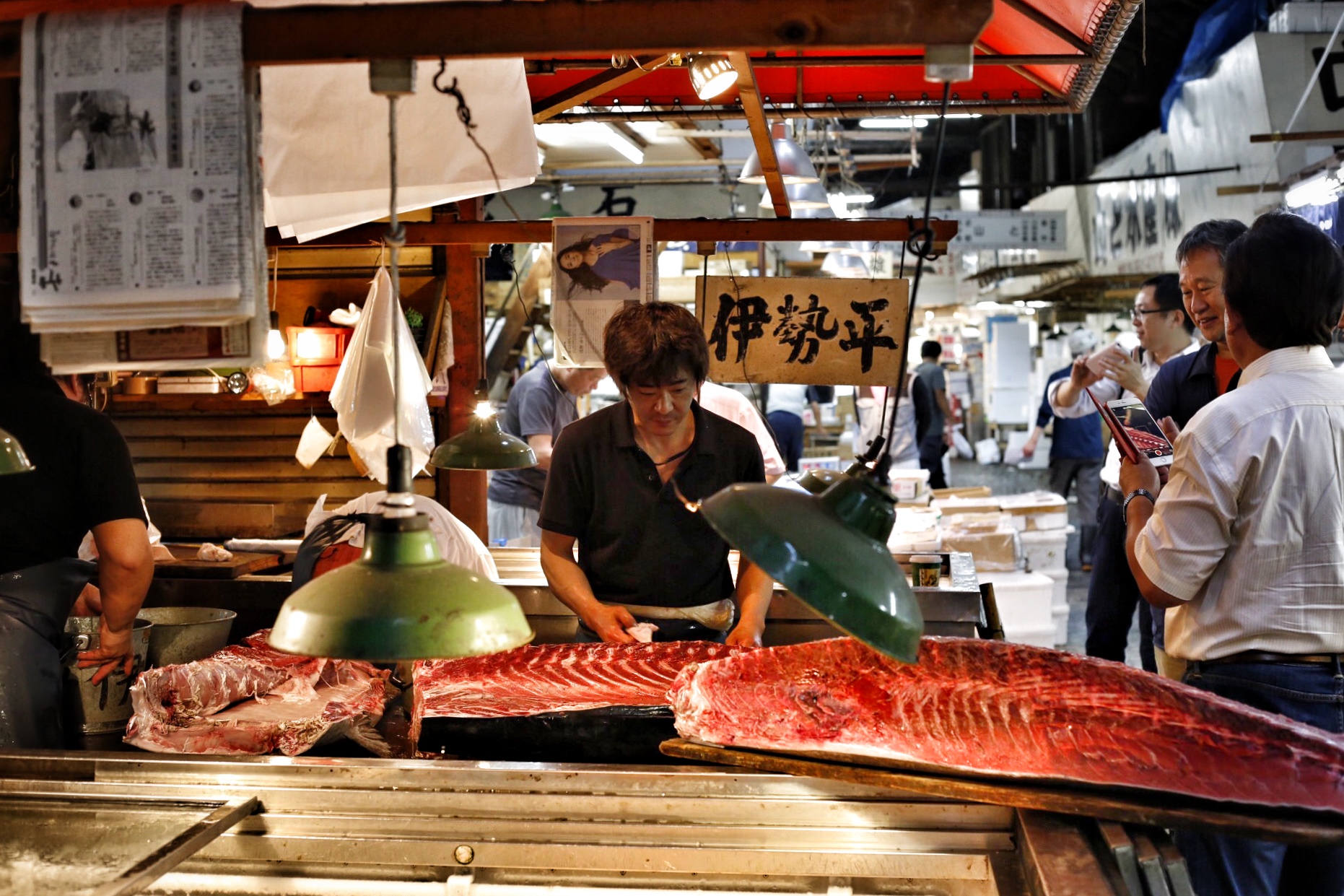 东京市场新年首拍 巨型金枪鱼竟拍出3亿日元天价！-搜狐大视野-搜狐新闻