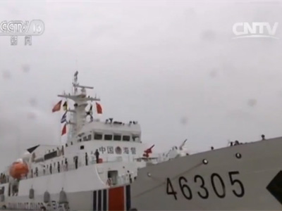 中国海警舰船访问越南 系首次正式出访南海周边国家
