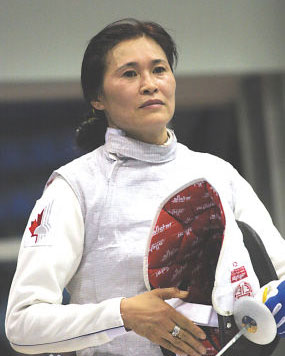 奥运会击剑冠军--栾菊杰