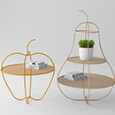具有几何趣味的创意设计 点线面也能成为家具？