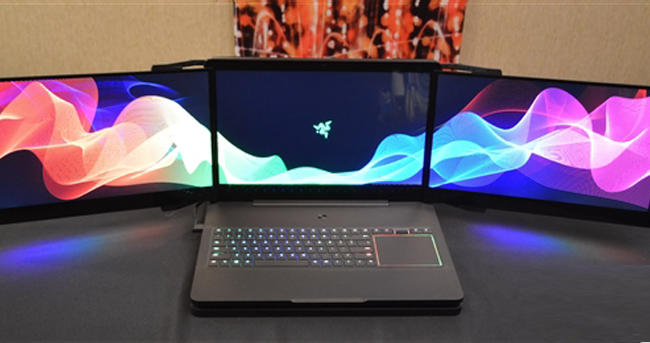 雷蛇造全球首款三屏笔记本 我只想知道卖多少钱