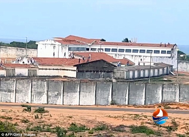 巴西监狱再次发生血腥暴动过后......(高清组图)