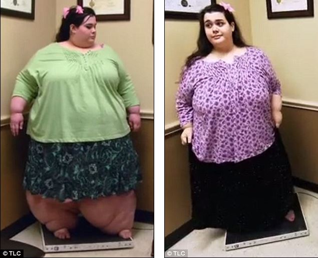290公斤胖妹减肥成功 男友：终于可以亲密接触了