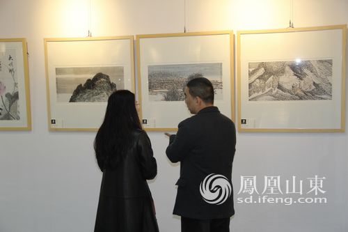 “印象濟南?魅力槐蔭”全國博士畫家邀請展開幕(圖3)