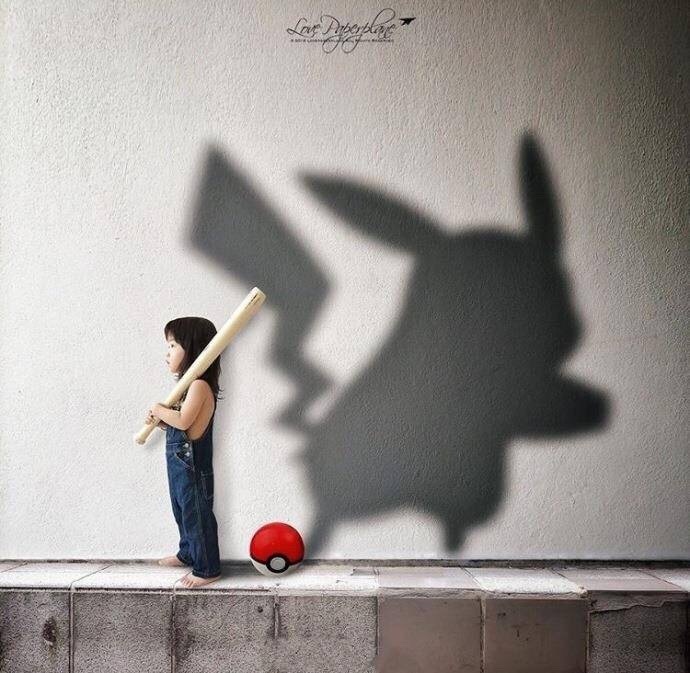 这组萌娃照片脑洞超大