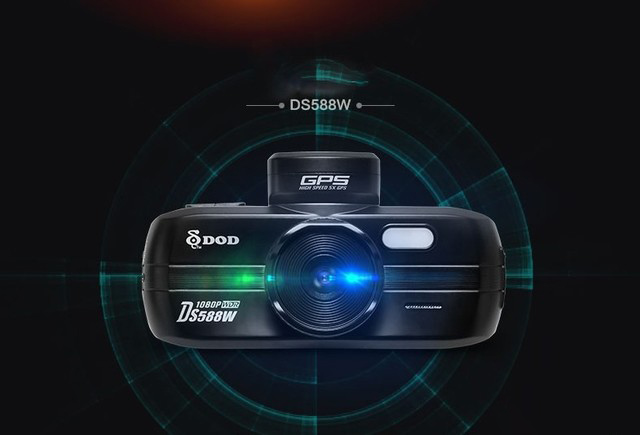 六玻高清镜头 DOD DS588W记录仪售价699
