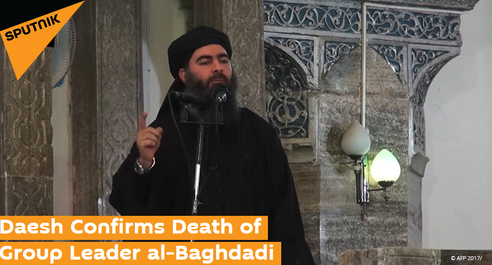 极端组织伊斯兰国确认 IS领袖巴格达迪已经身亡