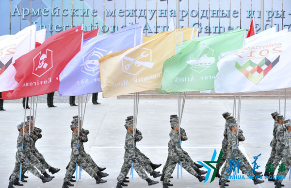 “国际军事比赛—2017”新疆库尔勒赛区开幕