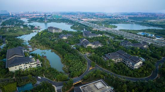 海绵城市建设典型案例南宁市五象山庄酒店