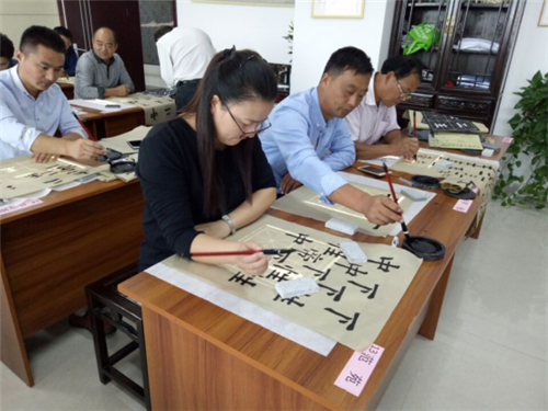 2017年安徽省怀远县中小学书法教师培训正式启动