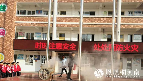 商丘市文化路小学:积极开展消防演练 增强师生安全意识