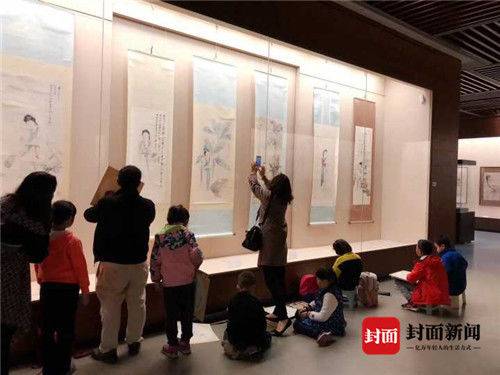 约会张大千 博物馆里听完专家讲解还能临摹真