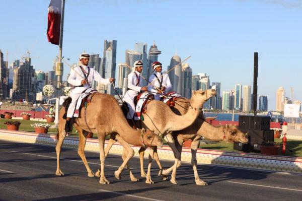 中国式正步亮相卡塔尔国庆阅兵（视频）