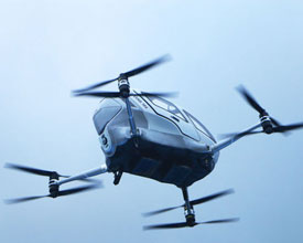 无人驾驶载人飞行器成功上天 