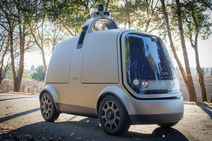 硅谷机器人公司Nuro发布Level 4无人配送车