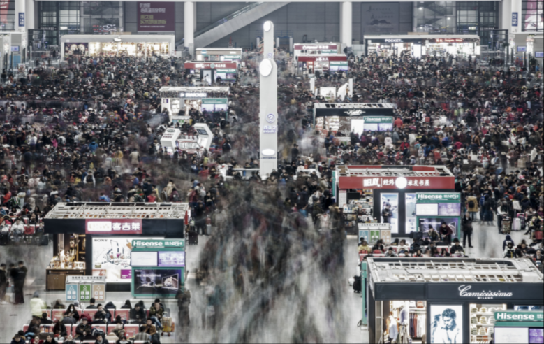 高铁改变春运 中国将迎来一年一度的人类最大迁徙潮