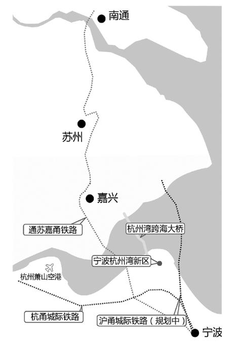 通苏嘉甬铁路将启动建设 今后杭州至苏州不必绕行上海