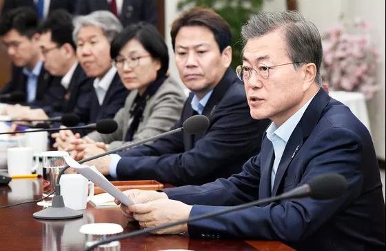 文在寅：韩朝、朝美会谈关系到韩半岛命运
