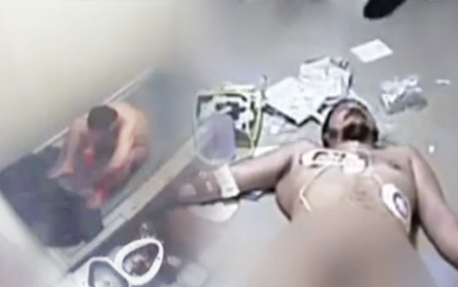美国囚犯遭全裸捆绑致死 监控记录他生命的最后时刻