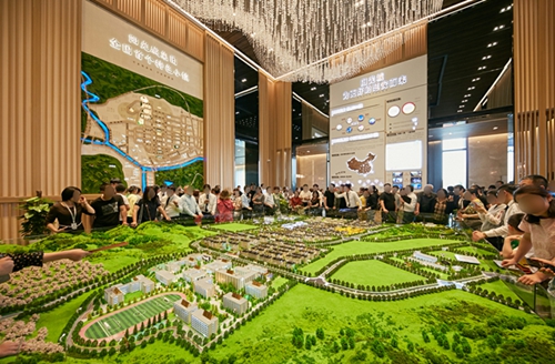 延安阳光城展示区荣耀开放