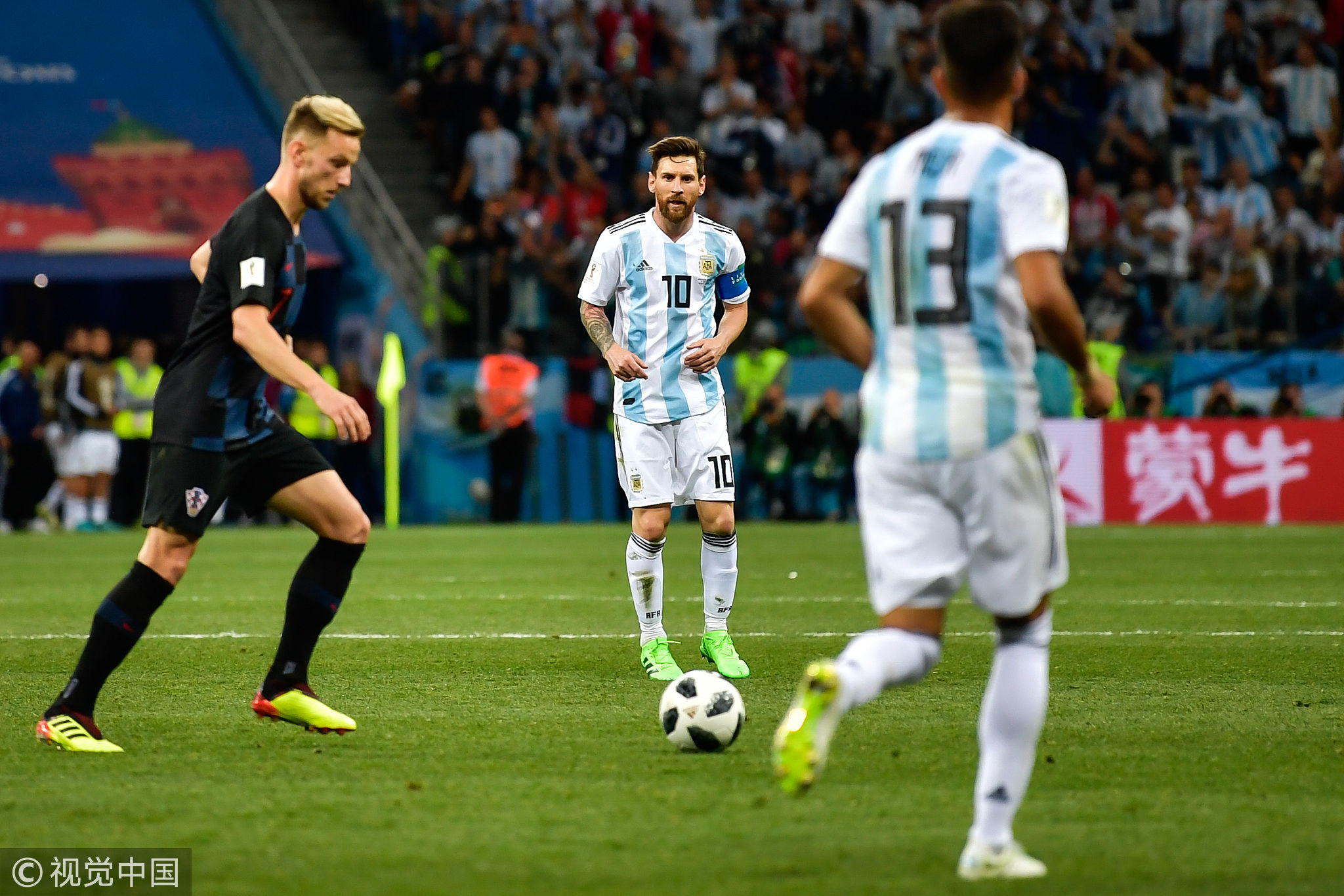 梅西再战世界杯 阿根廷0-3负于克罗地亚