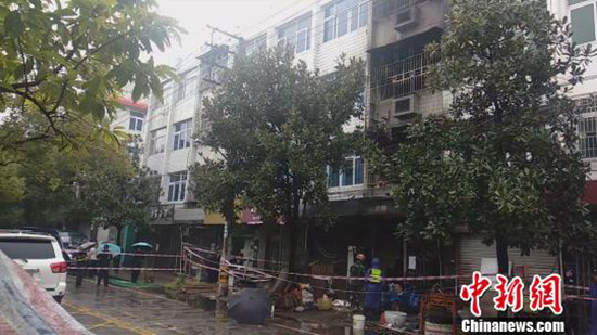 浙江一民房发生火灾致4人死亡 事故原因尚在调查