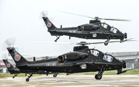 中国武装直升机成建制上高原 满载弹药一口气窜到5000米