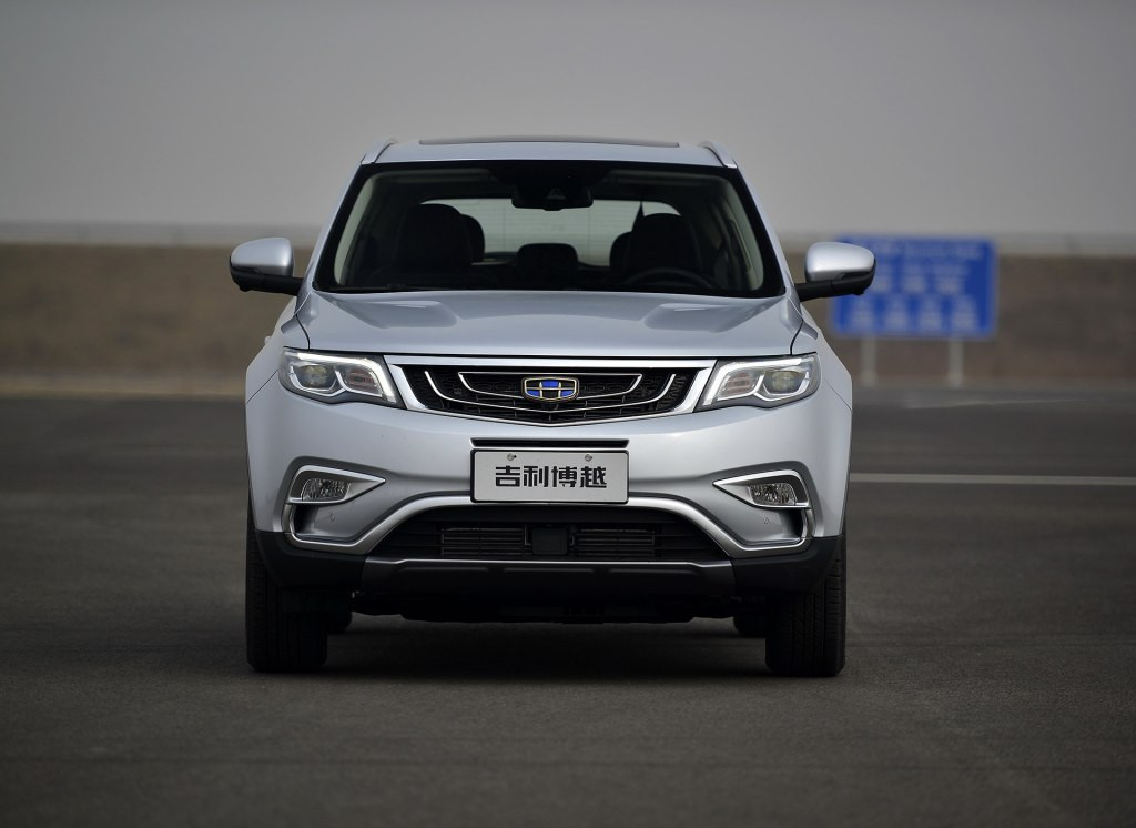 吉利博越suv报价图片 博越汽车suv图片欣赏